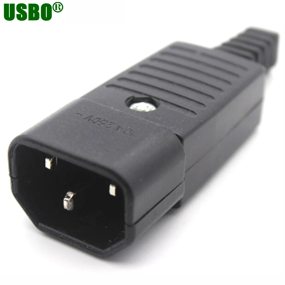 250 В 10a IEC320 C13 C14 C15 AC PDU UPS Проводная розетка для электропитания Встроенный кабель