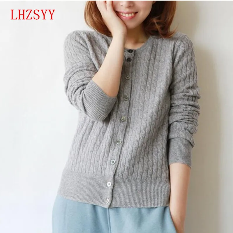 2014 new cashmere sweater sweater knit cardigan twist fitting long sleeved Sweater Girl 2014 new cashmere sweater sweater knit cardigan twist fitting long sleeved Sweater Girl
