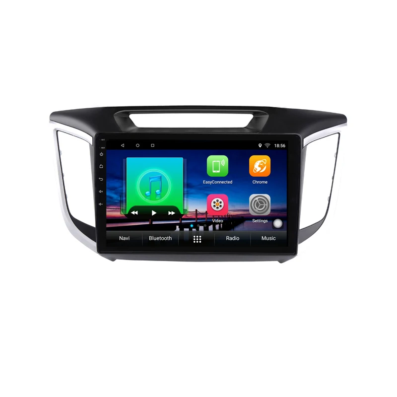Flash Deal 10.1" 2G RAM 32G ROM Android 2.5D IPS Car DVD Video Player GPS For HYUNDAI IX25 CRETA audio car radio stereo navigation 16