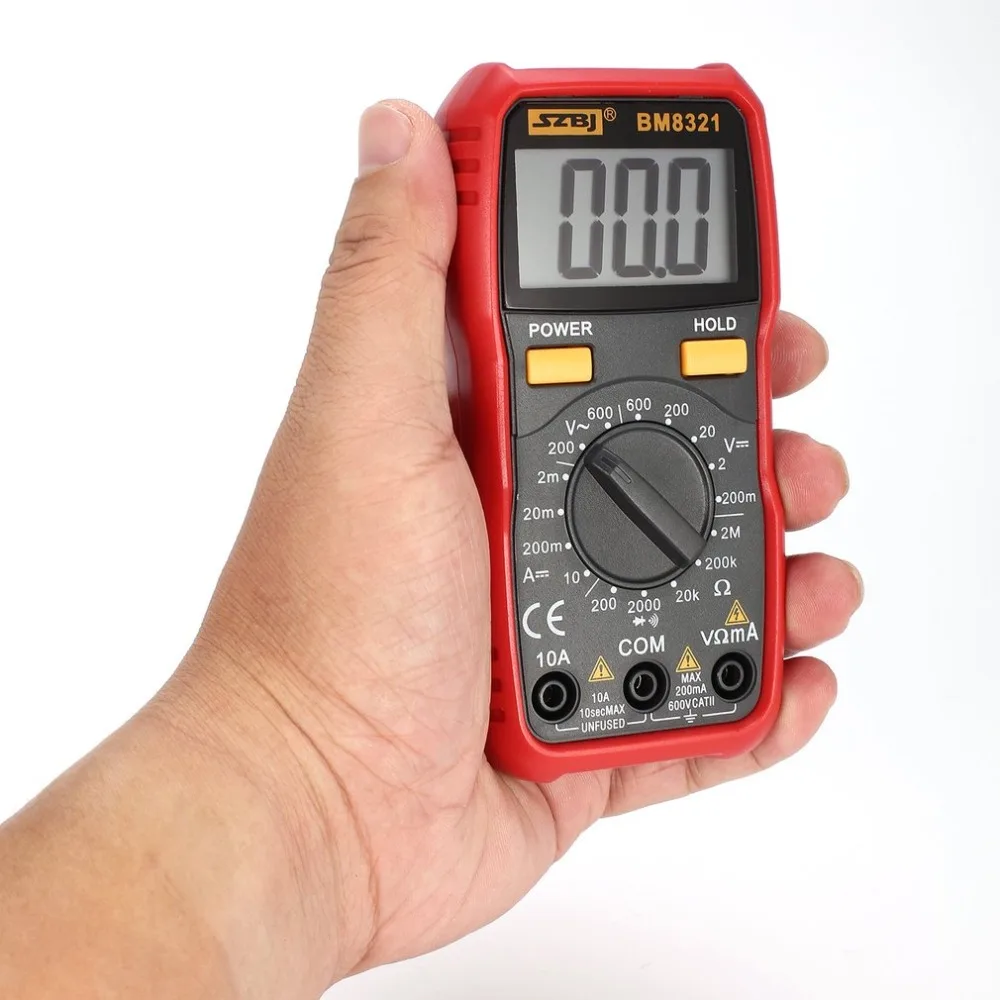 

BM8321 Digital Multimeter Multimetro Transistor USB Tester Mastech ms8268 esr Meter uni Multimetr t Multimetre Peakmeter rm409b