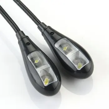 

MYLB-Reading Light Reading lamp four LED dual rod with a light stand