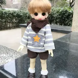 CXZYKING ручная работа 1/6BJD Кукла Одежда для толстовки + шорты + шарф костюмы Куклы Аксессуары для 1/6 Sd куклы Подарки для детей