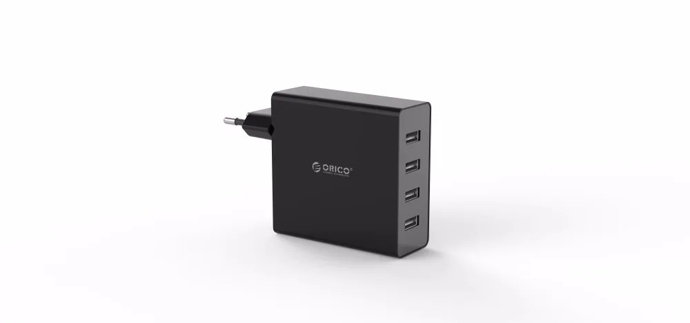 ORICO 4 порта настенное USB зарядное устройство для телефона 5V2. 4A* 4 6A30W общий выход ЕС Разъем для смартфона