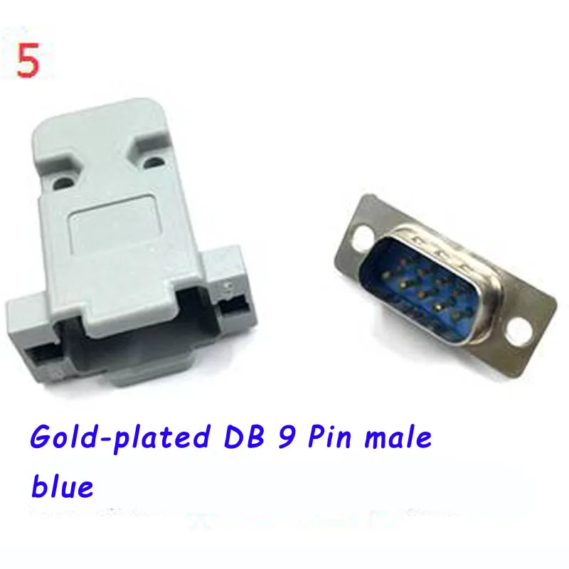 10 шт. RS232 DB9 DB15 DB25 отверстие/Pin серийный VGA 9 15 25 пиновый Мужской 2 ряда припой Тип