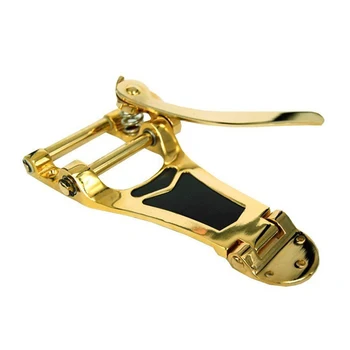 

FLGT-Golden Tremolo Vibrato Bridge Tailpiece Hollow body Archtop for Guitar