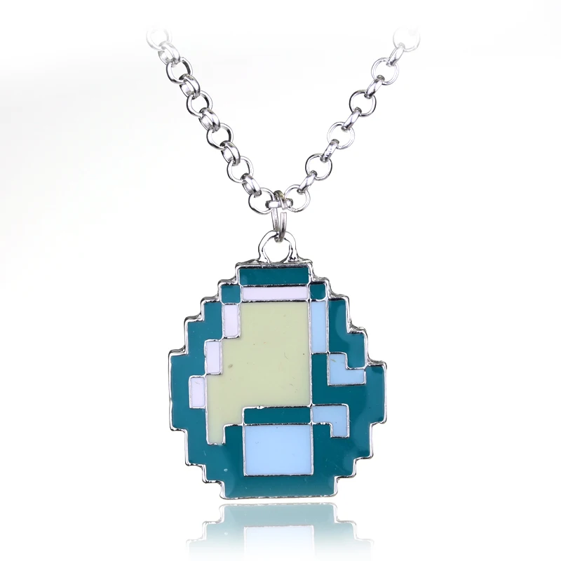 Fashion Jewelry New Boys Girls font b Minecraft b font Game My world Green Strange Coolie