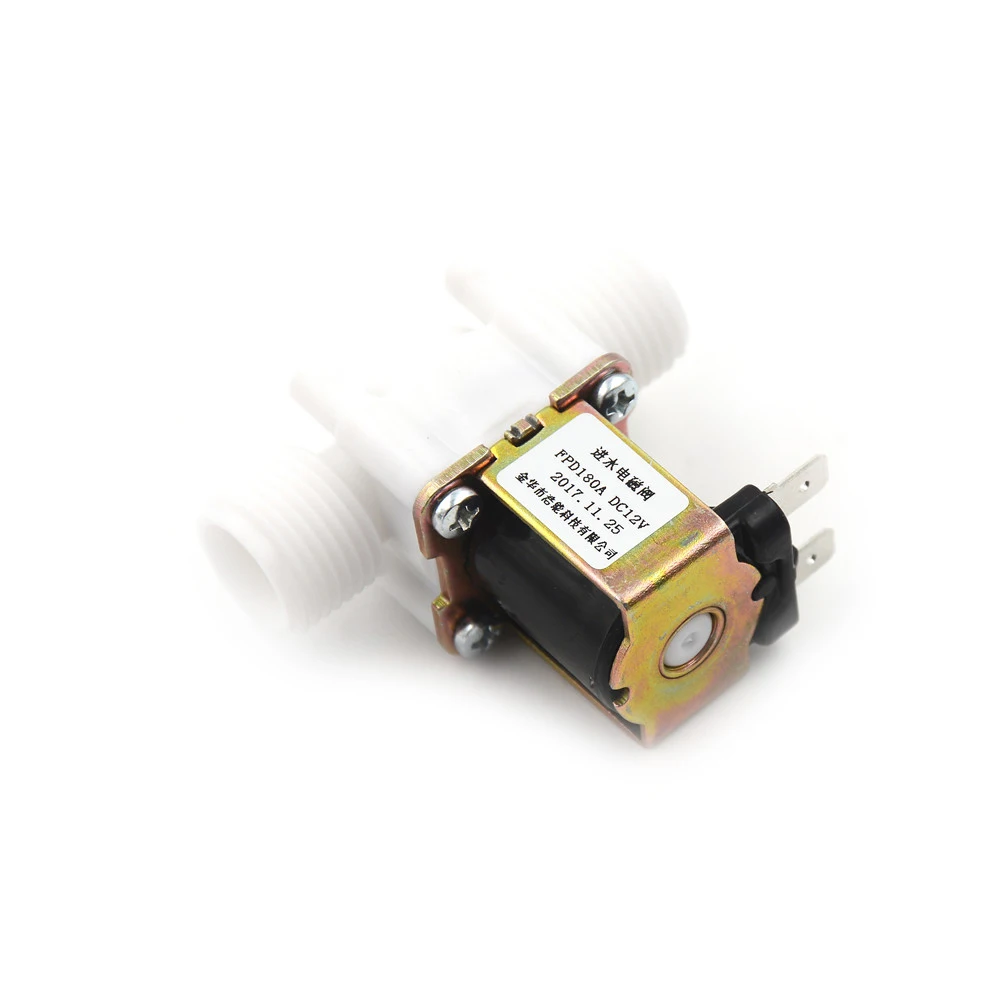 1 шт. 12В Соленоидный клапан Магнитный DC N/C Вода Воздух Впускной поток 1/2 &quotDC 12V