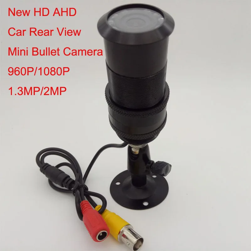 CNDST Mini Bullet 7 шт. IR Leds 1080P HD AHD камера 2MP видеонаблюдения Автомобильная заднего вида 3 6