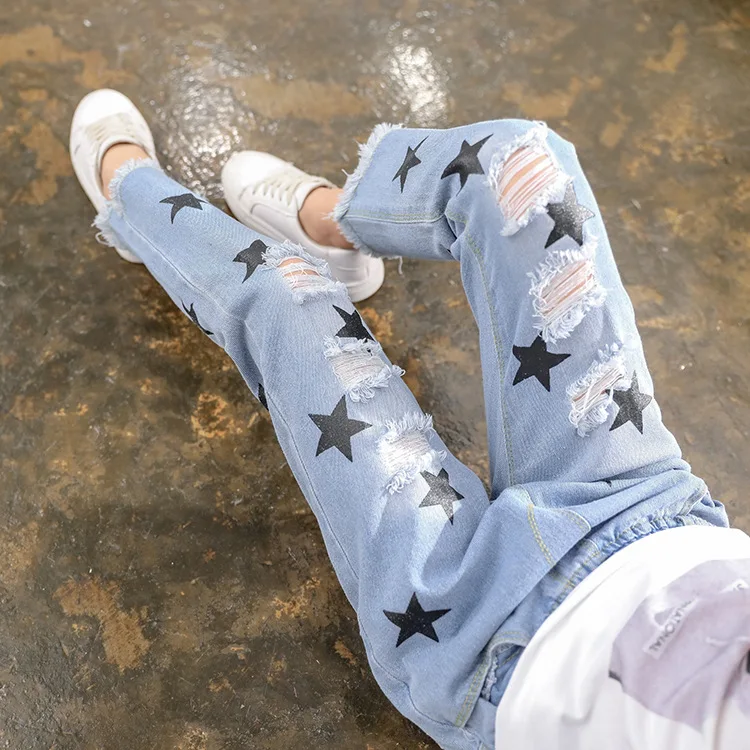 Ripped Jeans For Kids Girls Toddler Jeans 2018 Autumn Long Pant Teenage Girls Clothes 4 5 6 7 8 9 10 11 12 13 Years Big Girls Ripped Jeans For Kids Girls Toddler Jeans 2018 Autumn Long Pant Teenage Girls Clothes 4 5 6 7 8 9 10 11 12 13 Years Big Girls