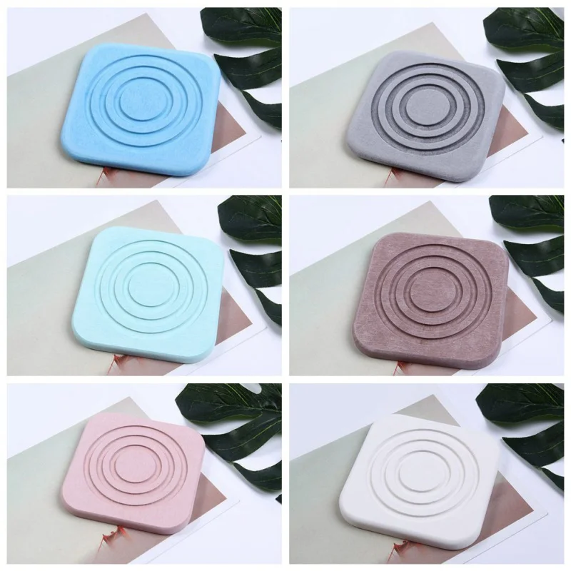 18 Style Non-slip Cup Mat Pads Table Placemats Earth Coaster Water Absorption Diatoms Coffee Mug Drink Coasters Dining | Дом и сад