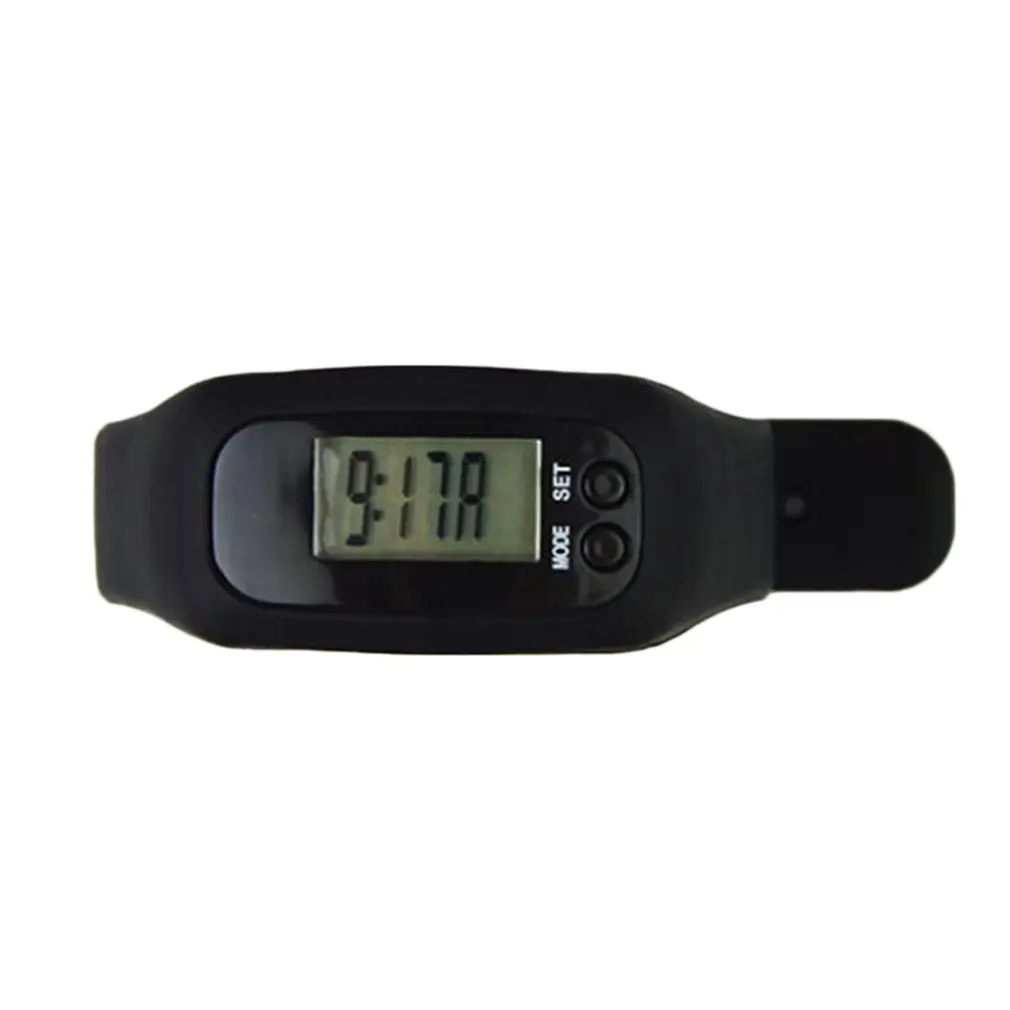

LCD Smart Wrist Watch Bracelet Pedometer Sports Monitor Running Exercising Step Counter Fitness Silicone Wristband