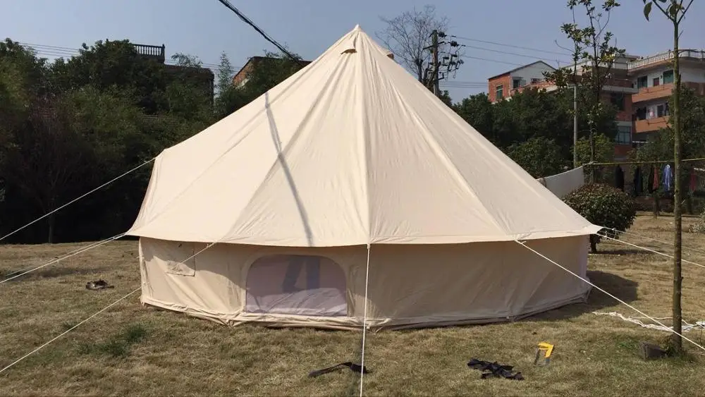 Колокольная палатка в Колумбию - Цвет: 5m cotton canvas
