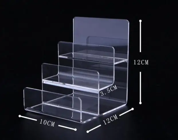 Лидер продаж акриловая подставка для кошелька на 2/3 слоев держатель модная