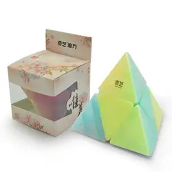 Новый QY Qiyi желе треугольники Пирамида Magic Cube 2x2x2 Stickerless кубик-головоломка для детей игрушечные лошадки подарок развивающая игрушка