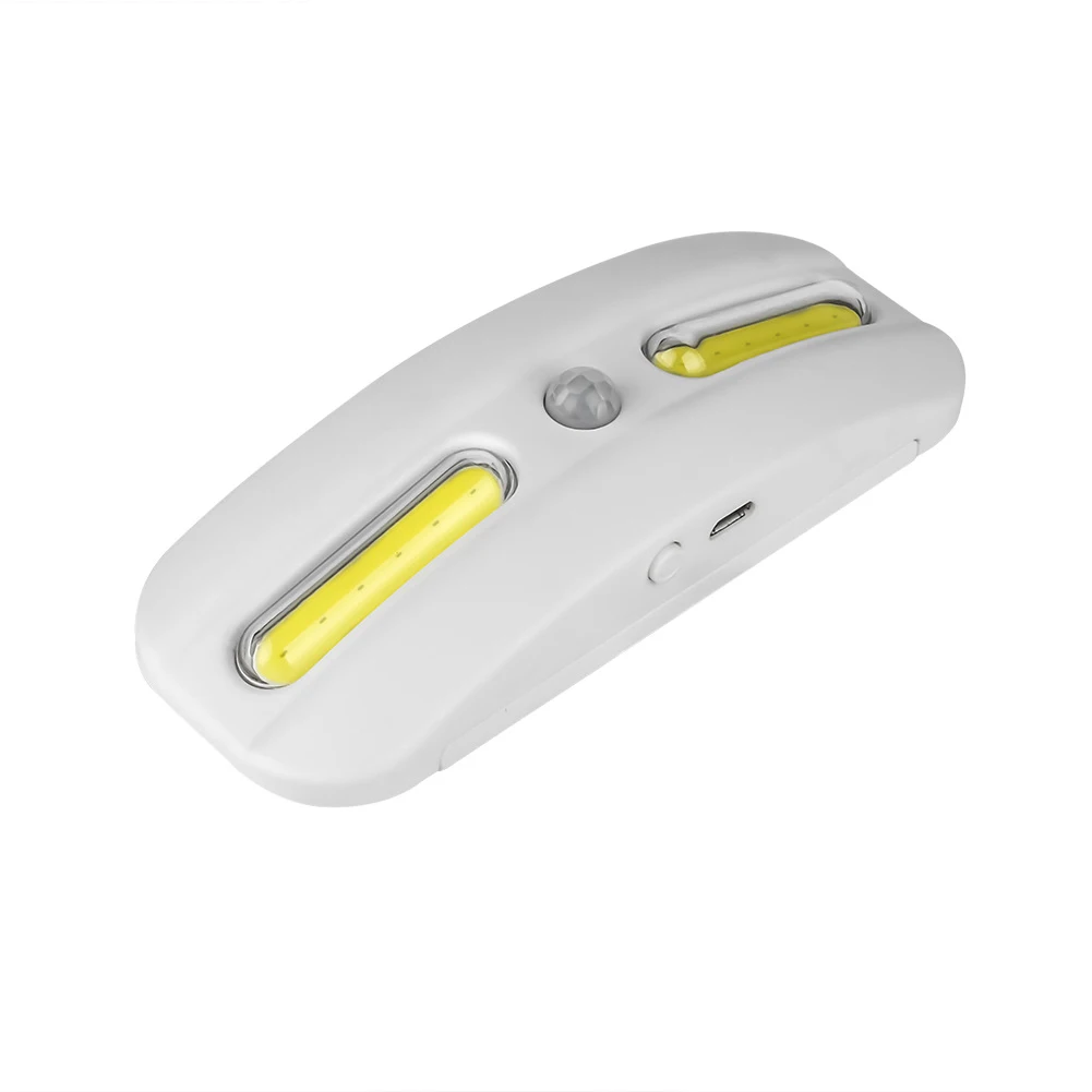 

Decorative Home Wardrobe Energy Saving Rechargeable Wall Mount Motion Sensor COB LED Cabinet Adhesive Night Light Stairway