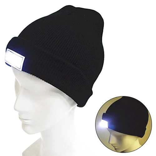 5 LED light Hat Fishing Hunting Camping Running Multicolor Hats Caps Knitting Woolen | Спорт и развлечения