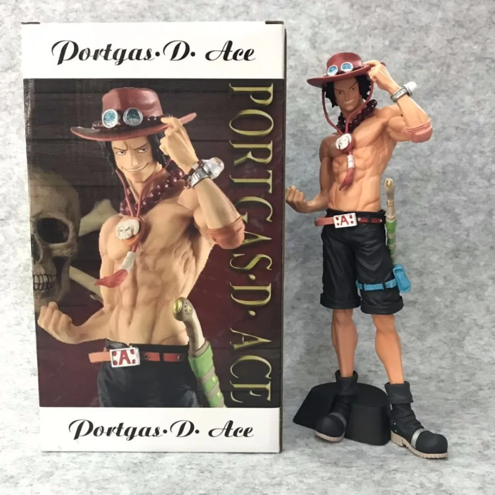 Аниме 25 см One Piece KOA King Of Artist 114th Portgas D Ace ПВХ фигурка Коллекционная модель игрушки