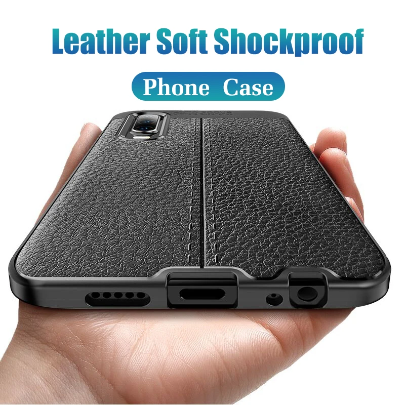

Luxury TPU Leather Shockproof Case On The For Huawei P20 P30 Pro P Smart 2019 Soft Phone Case Cover For Huawei P30 P20 Lite Case