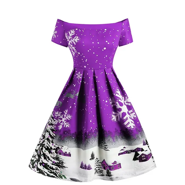 purple christmas outfits