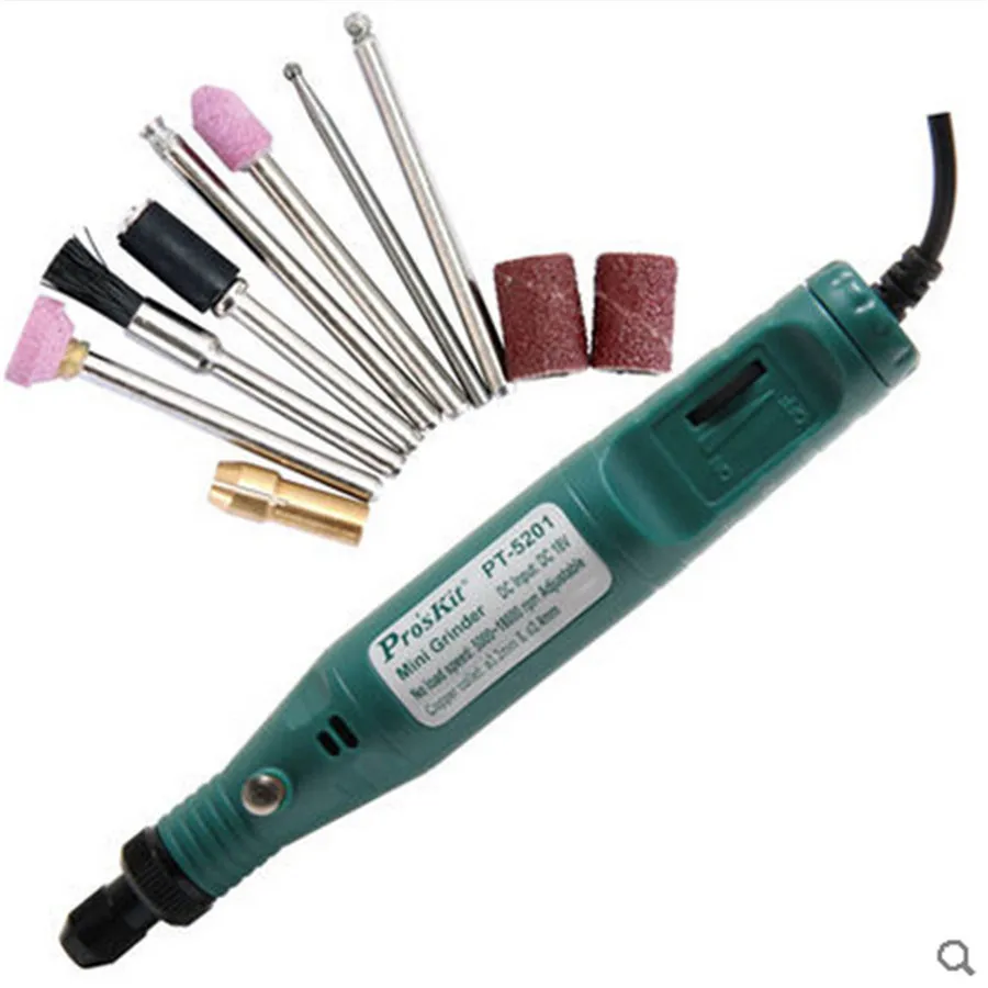 PT-5201B brand portable mini grinder electric mill small polishing engraving carving pen 5000-18000 rpm PT-5201B brand portable mini grinder electric mill small polishing engraving carving pen 5000-18000 rpm