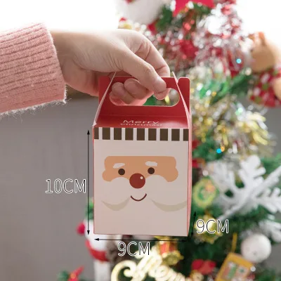 

1PC Christmas Gift Box Beautifully Folded Colorful Christmas Box Christmas Stocking Ornaments For Christmas Party Lovely Box