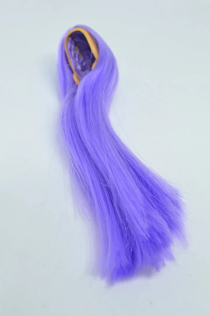 1/6 масштабные женские волосы парик 3,0 Новые разноцветные для 1" женская голова лепить - Цвет: C