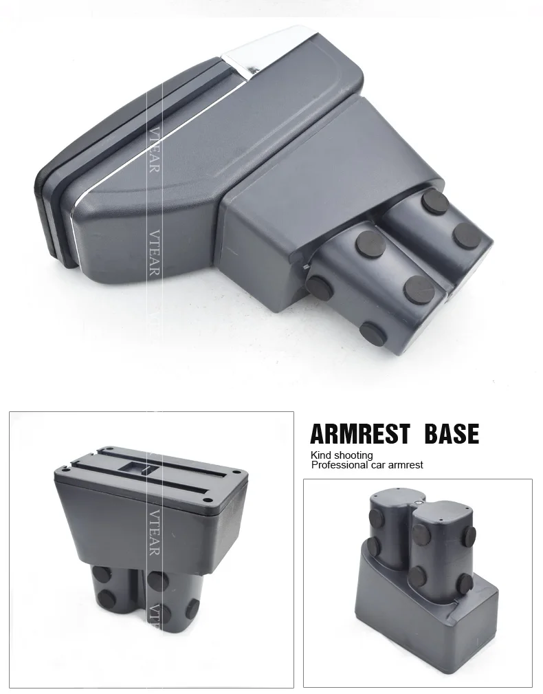 Vtear коробка для хранения центральная консоль автомобильный подлокотник для Honda City подлокотник USB подстаканник внутренние части аксессуары украшения 2012