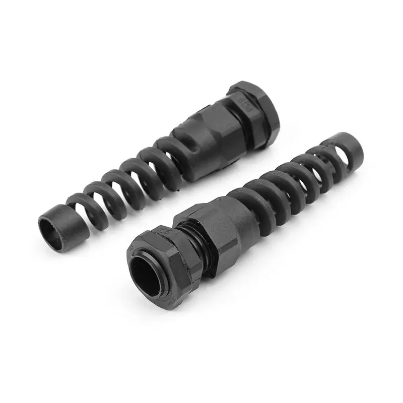 10 шт. водонепроницаемые M16 PG9/M12 PG7 Кабельные соединители спиральная защита от