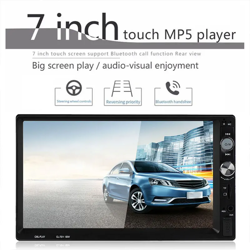 

Flexible Car MP5 Player Radio FM Radio FM/USB/AUX 7inch Smart 2DIN MP5 Player