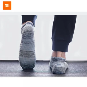 3 шт./компл. Xiaomi 90 точек массаж носки обеспечивающих удобство при носке и приятных на ощупь нескользящая подошва-стойкая Для мужчин спортивные носки - изображение