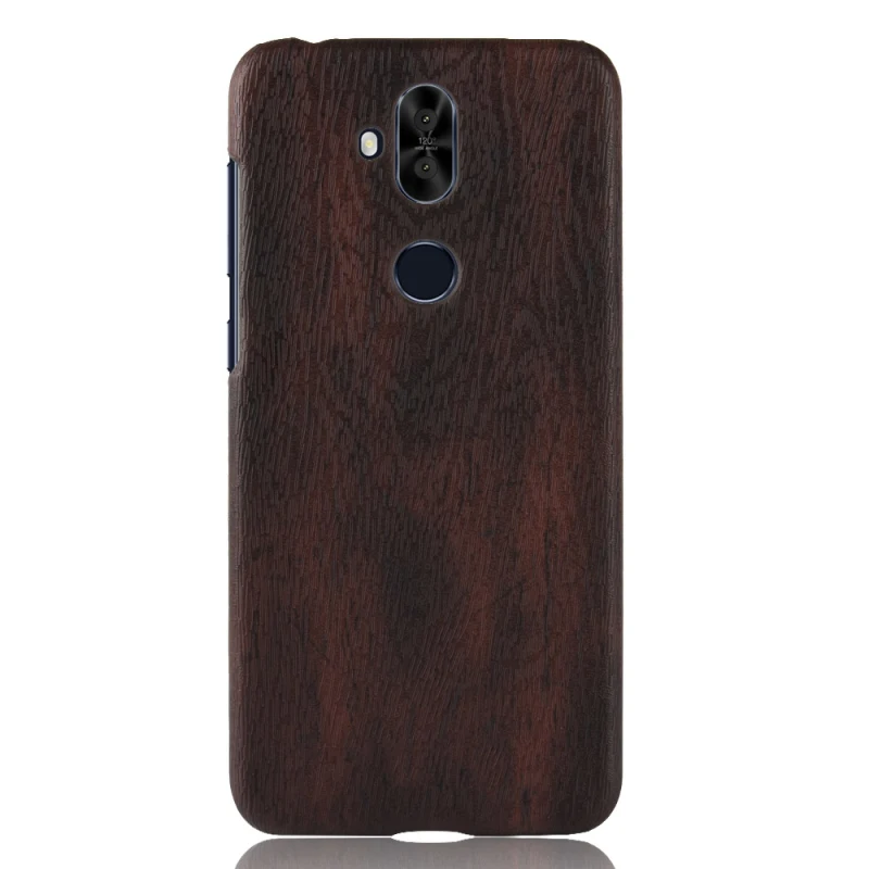 Asus Zenfone 5 Lite ZC600KL 6inch Wood grain PU leather +PC case_9