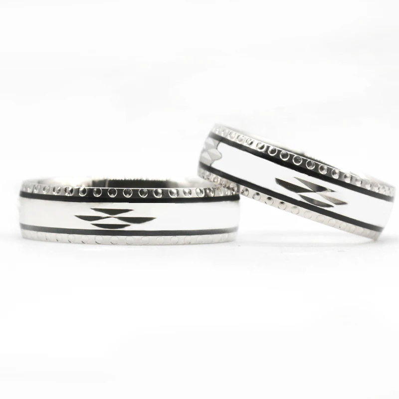 Кольца для пар, 925 пробы, серебряная полоса, простой классический стиль, обручальное кольцо, модное ювелирное изделие для мужчин и женщин, подарок на помолвку