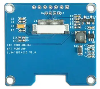 

1.54 inch 12864 OLED display adapter PCB base board SPI interface