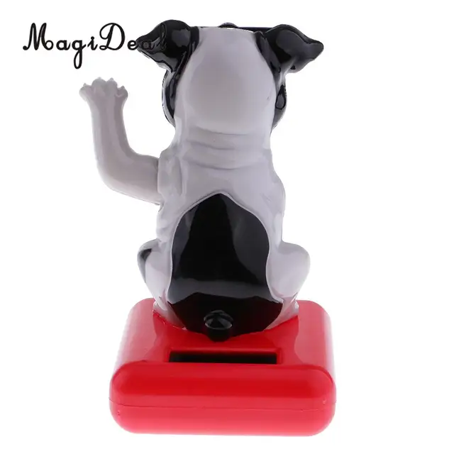 Solar Powered Dancing Dog with a Bowl - CamperVan Gift Limited