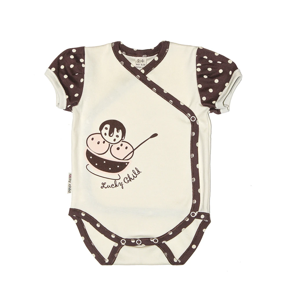 Bodysuits Lucky Child for girls 23 51 Summer Cafe Newborns Babies Baby