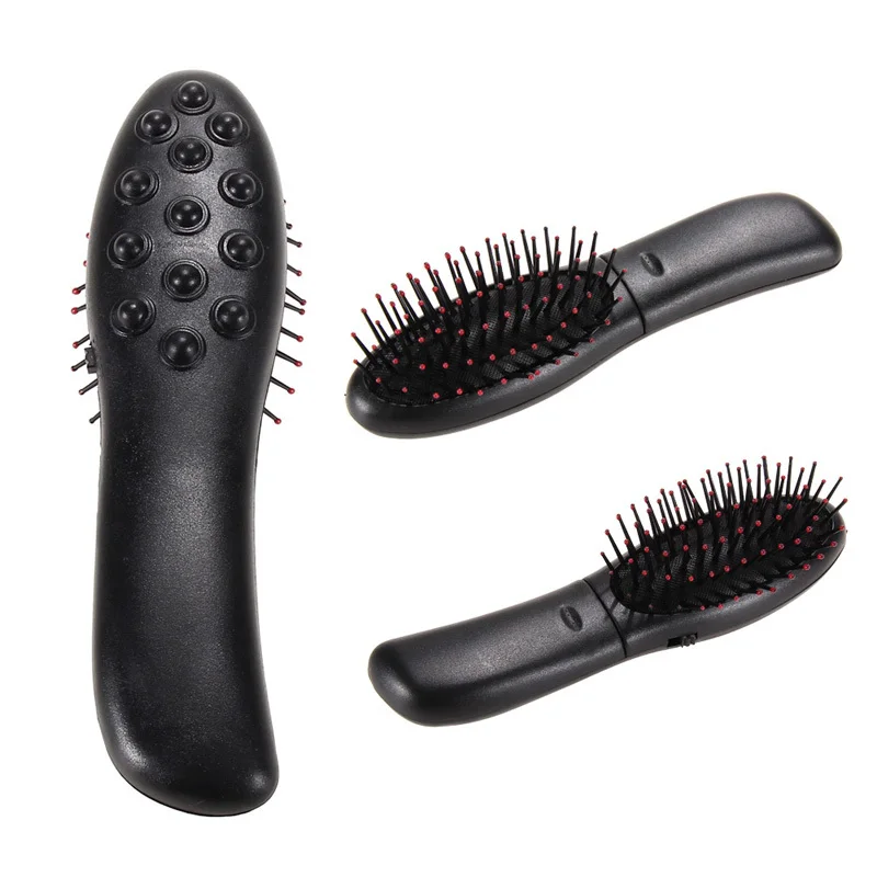 Portable Electronic Anti Hair Loss Regrowth Brush Comb Head Scalp