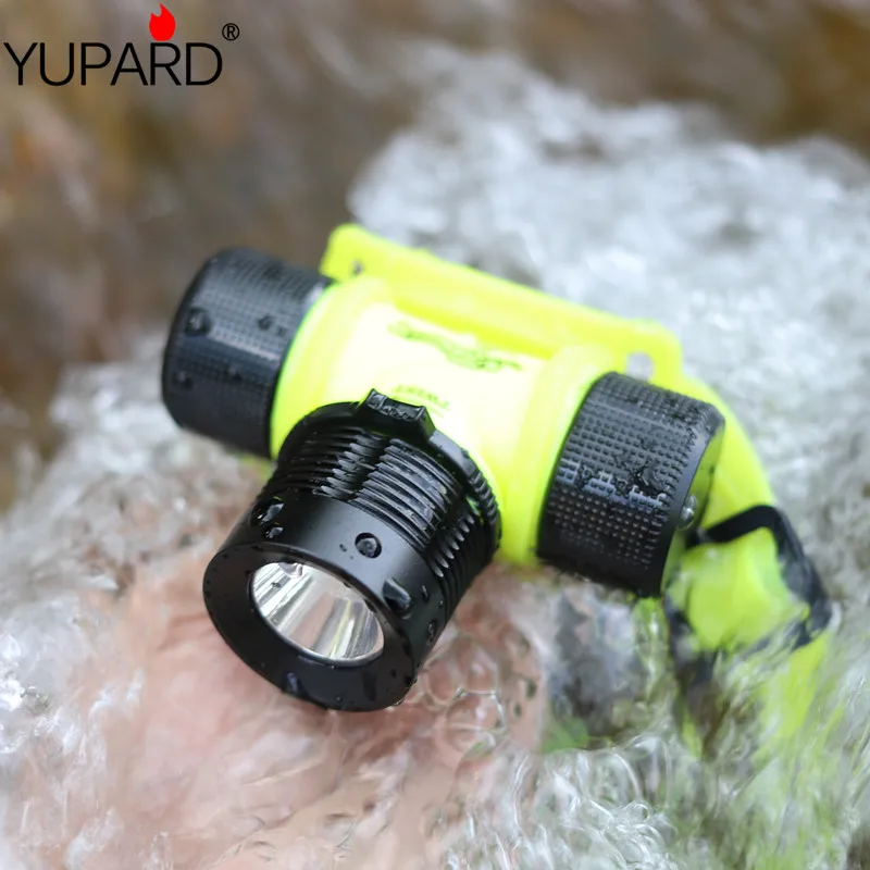 YUPARD 500Lm 20 м Diver Дайвинг 18650 или 3x AAA Q5 светодиодный вспышка светильник фонарь Водонепроницаемый светильник светодиодные противотуманные лампы фары