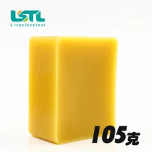 1 шт. Пчеловодство чистый натуральный пчелиный воск текстовая струна, играющая деревянный с ручной резьбой красное дерево с орнаментом мебельный воск восковая полировка