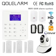 QOLELARM Polaco Español Inglés 433 MHz sms gprs WiFi gsm sistemas de alarma de seguridad inicio servicio de nube cámara ip Onvif HD