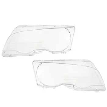 

Lens Covers Left & Right For BMW E46 2DR 99-03/01-06 M3 Replacement Lamp Shell