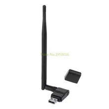 Мини 150 Мбит/с USB беспроводная карта Wi-Fi Lan Dongle адаптер MT7601 с 2dBi антенна C26