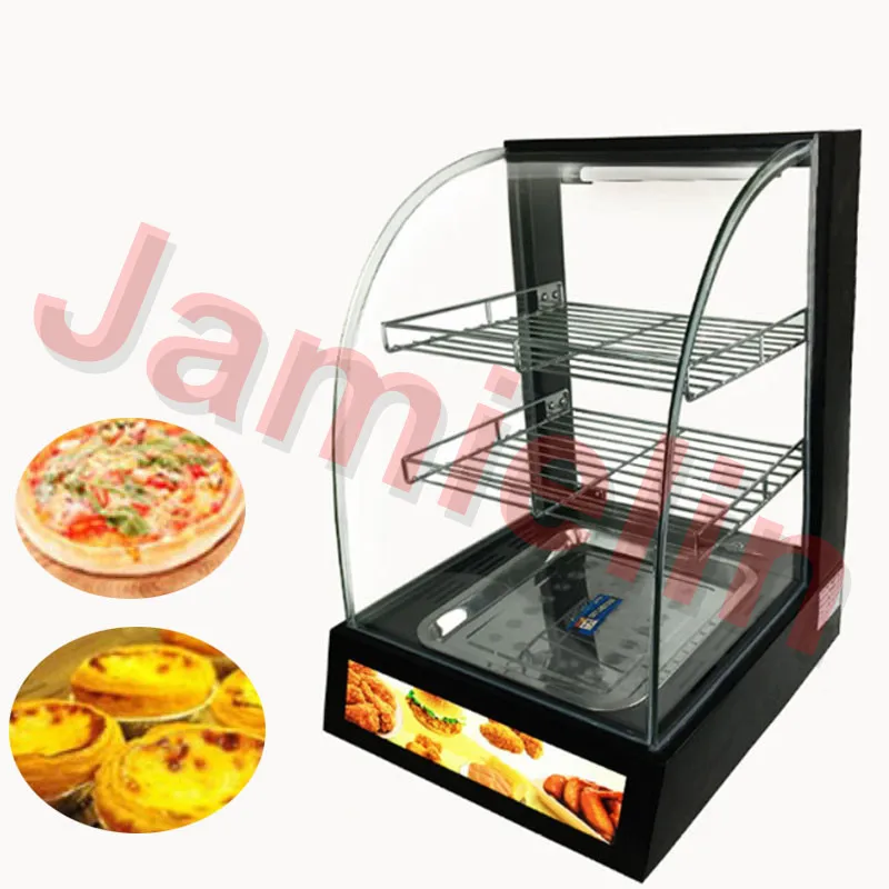 fast food warmer display