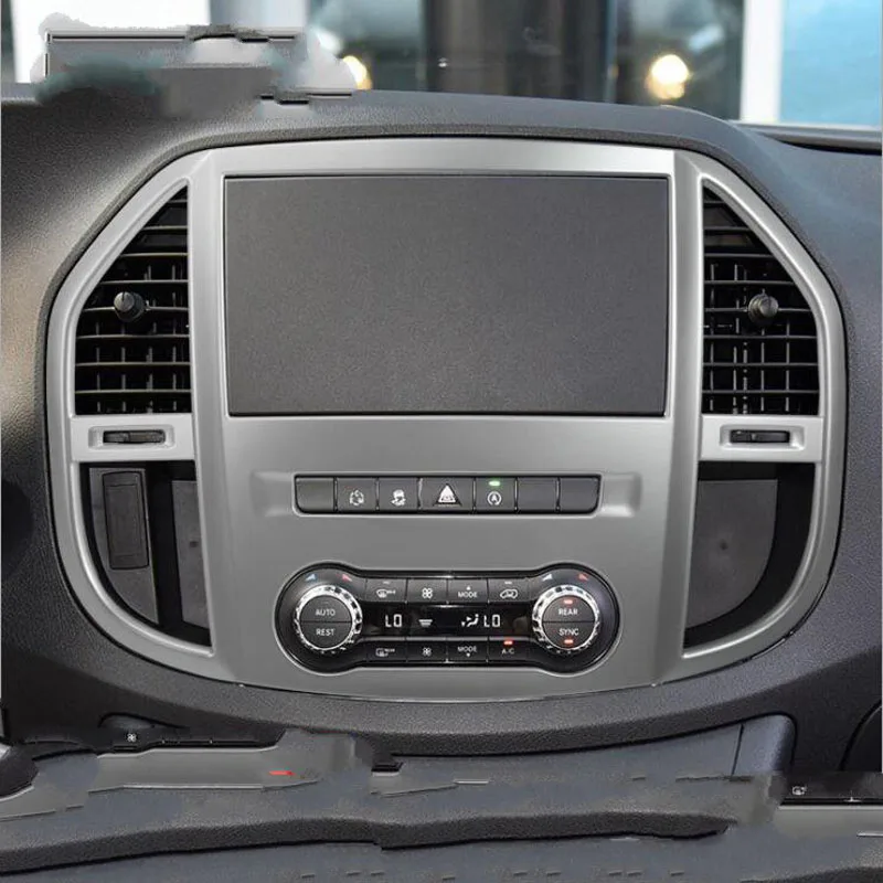 

For Mercedes Benz Vito 2017 1PC ABS Chrome Car Air Conditioning Vent Cover Trim Car Styling Accessories