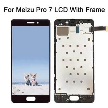 

100% Tested Touch Screen LCD Display For Meizu Pro 7 pro7 Digitizer Sensor Glass Assembly 5.2 inch 1920*1080 with Free Tools