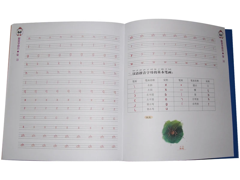 Фонетический DVD пиньинь учебник книга Флипчарт обучение китайских книг первая книга ребенка, младенцев раннего образования книги для детей