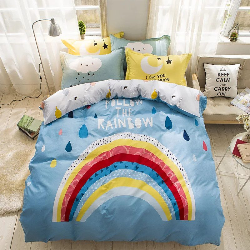 Kids Bedroom Linen kids rainbow bedding promotion-shop for promotional kids rainbow Kids Bedroom Linen kids rainbow bedding promotion-shop for promotional kids rainbow
