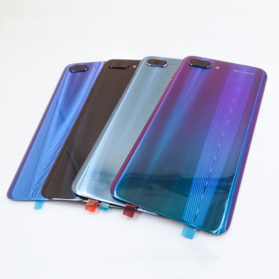 Задняя крышка из 100% закаленного стекла 3D для Huawei Honor 10 запасные части