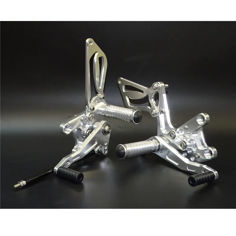 Waase для Suzuki GSXR600 GSXR 600 2000 2001 2002 2003 2004 2005 Регулируемый наездник задние комплекты Rearset Подножка для ухода за кожей ног колышки