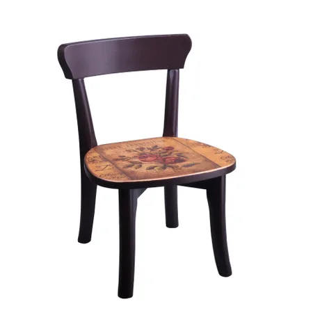 Детские стулья Детская мебель твердый деревянный стул детский стул шезлонг enfant kinder stoel sillon infantil high end 34,5*34*48,1 см
