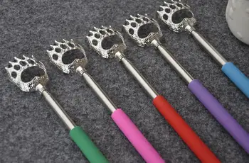 

by DHL or EMS 50pcs free shipping Portable Bear Claw Telescopic The Ultimate Back Scratcher Extendable Nice Gift